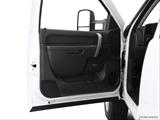  Inside of driver's side open door, window open photo